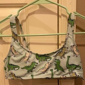 Dinosaur ROMWE bikini top